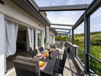 Apartment Helles Penthouse mit Meerblick, Hvar - Outdoor photo 32