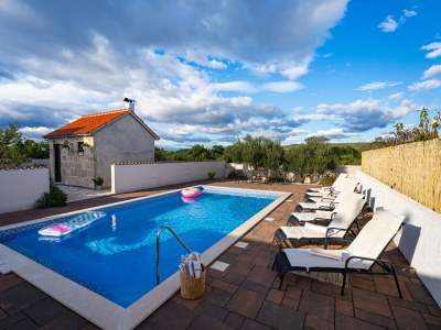 Holiday house Friedliche Villa in der Nähe der Krka-Wasserfälle - Outdoor photo 78