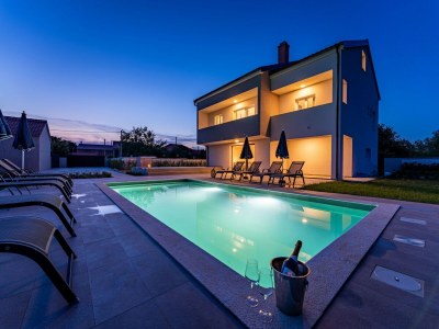 Holiday house Villa with Pool and Sauna in Galovac - Outdoor photo 12