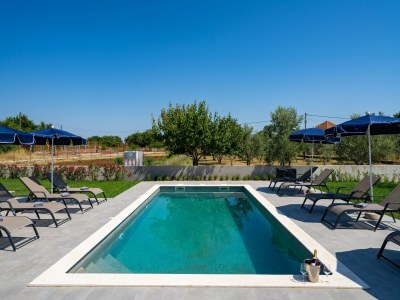 Holiday house Villa with Pool and Sauna in Galovac - Outdoor photo 18