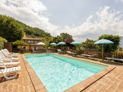 Holiday house Holiday Home in Assisi with Pool & Nature in Valfabbrica - Holiday house