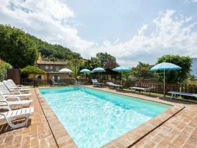 Holiday house Ferienhaus in Assisi am Monte Subasio in Valfabbrica - Holiday house