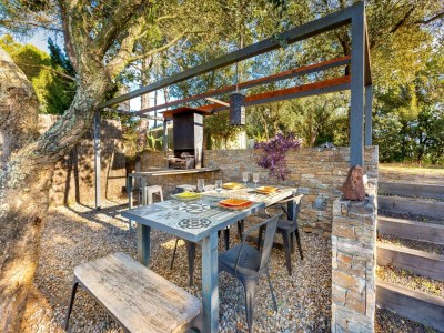 Villa Kinderfreundliche Villa mit Meerblick - Outdoor photo 6