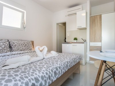 Apartment Studio flat with terrace Baška, Krk AS-18808-a - Outdoor photo 7