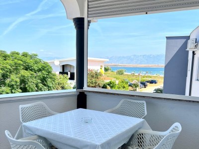 Apartment One bedroom apartment with terrace and sea view Vir A-24777-c in Vir - Apartment