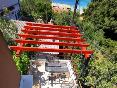 Apartment One bedroom apartment with terrace and sea view Drvenik Mali, Drvenik A-16787-c - Outdoor photo 19