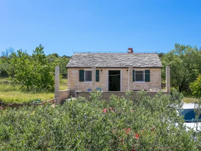 Holiday house One bedroom house with terrace and sea view Supetar, Brač K-17330 - Outdoor photo 5