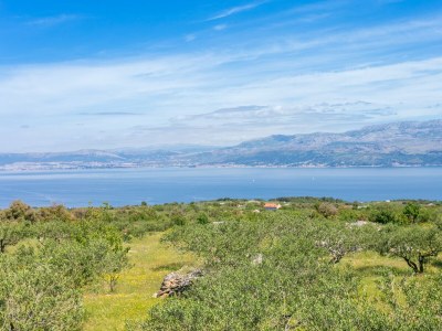 Holiday house One bedroom house with terrace and sea view Supetar, Brač K-17330 - Outdoor photo 18