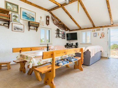 Holiday house One bedroom house with terrace and sea view Supetar, Brač K-17330 - Outdoor photo 26