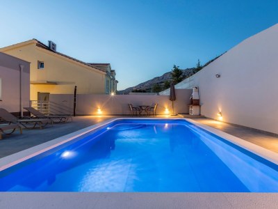 Holiday house Three bedroom house with terrace and sea view Podstrana, Split K-21718 - Outdoor photo 7