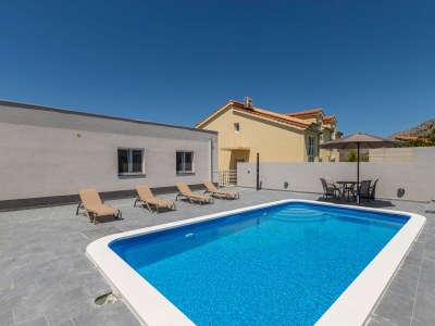 Holiday house Three bedroom house with terrace and sea view Podstrana, Split K-21718 - Outdoor photo 17