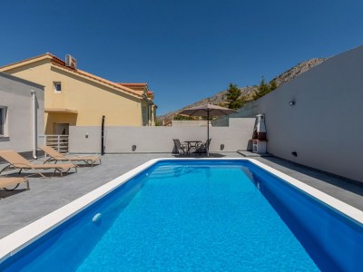 Holiday house Three bedroom house with terrace and sea view Podstrana, Split K-21718 - Outdoor photo 24