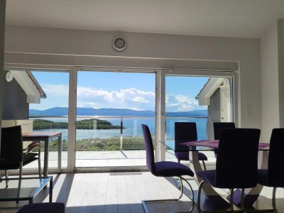 Apartment Two bedroom apartment with terrace and sea view Njivice, Krk A-21695-a in Njivice - Apartment