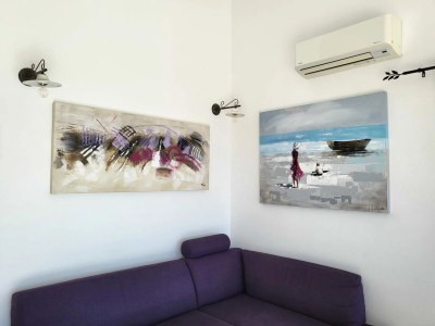 Apartment Two bedroom apartment with terrace and sea view Njivice, Krk A-21695-a - Outdoor photo 6