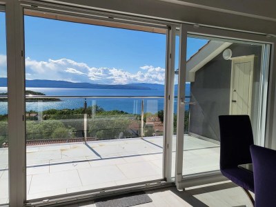 Apartment Two bedroom apartment with terrace and sea view Njivice, Krk A-21695-a - Outdoor photo 17