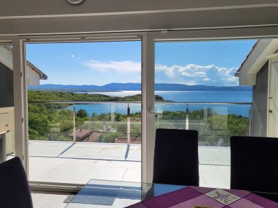Apartment Two bedroom apartment with terrace and sea view Njivice, Krk A-21695-a - Outdoor photo 18