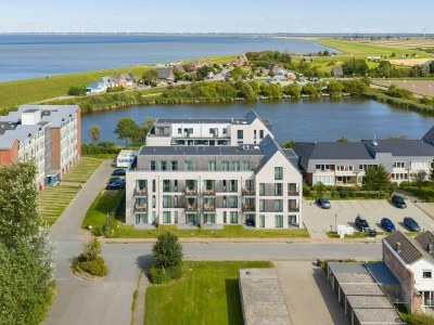 Apartment Luxusapartement mit Meerblick in Hallig Nordstrandischmoor - Apartment