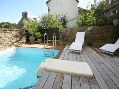 Villa Luxuriöse Villa in Pont-Aven mit privatem Pool - Outdoor photo 4