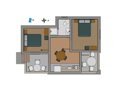 Apartment Two bedroom apartment with terrace and sea view Lukoran, Ugljan A-836-a - Outdoor photo 36