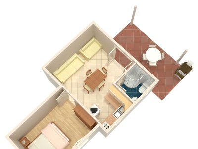 Apartment One bedroom apartment near beach Grebaštica, Šibenik A-471-d - Outdoor photo 28