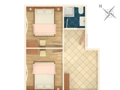 Apartment Two bedroom apartment with terrace and sea view Povljana, Pag A-6298-a - Outdoor photo 41