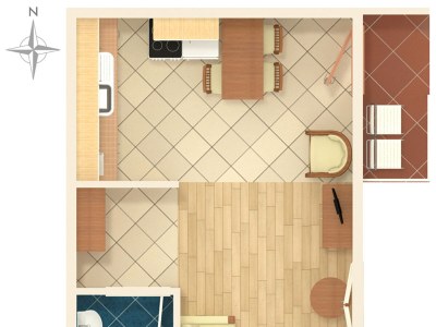 Apartment Studio flat near beach Podgora, Makarska AS-6713-a - Outdoor photo 22