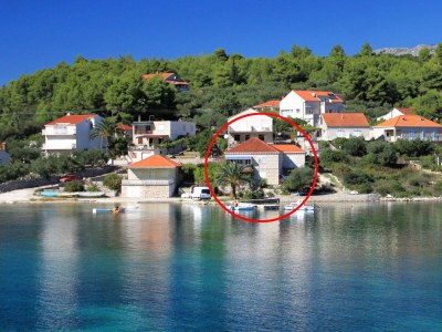Apartment Two bedroom apartment near beach Lumbarda, Korčula A-9330-a - Outdoor photo 7