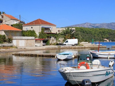 Apartment One bedroom apartment near beach Lumbarda, Korčula A-9330-b - Outdoor photo 5