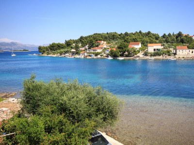 Apartment One bedroom apartment near beach Lumbarda, Korčula A-9330-c - Outdoor photo 25