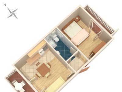 Apartment One bedroom apartment near beach Okrug Gornji, Čiovo A-9694-c - Outdoor photo 32