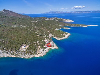 Apartment Studio flat near beach Cove Pokrivenik, Hvar AS-14345-a - Outdoor photo 4