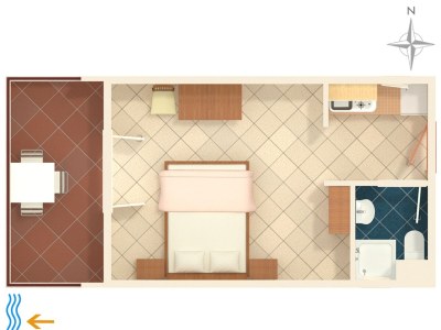 Apartment Studio flat near beach Cove Pokrivenik, Hvar AS-5231-d - Outdoor photo 20