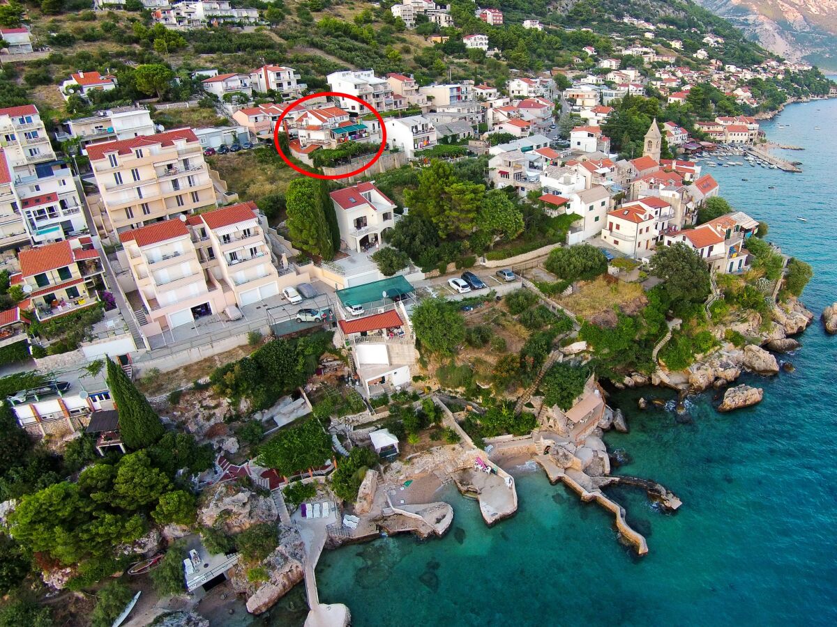 Apartment Two bedroom apartment with terrace and sea view Pisak, Omiš A-16239-b - Outdoor photo 3