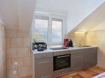 Apartment One bedroom apartment with terrace and sea view Pisak, Omiš A-16239-f - Outdoor photo 17