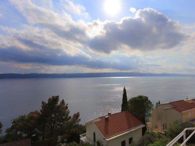 Apartment One bedroom apartment with terrace and sea view Pisak, Omiš A-16239-f - Outdoor photo 24