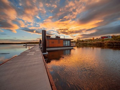 House boat Lake Breeze Retreat in Klitten - Outdoor photo 10