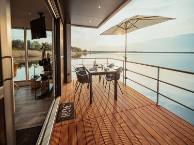 House boat Hausboot für 4 Personen auf dem Gräbendorfer See - Outdoor photo 11