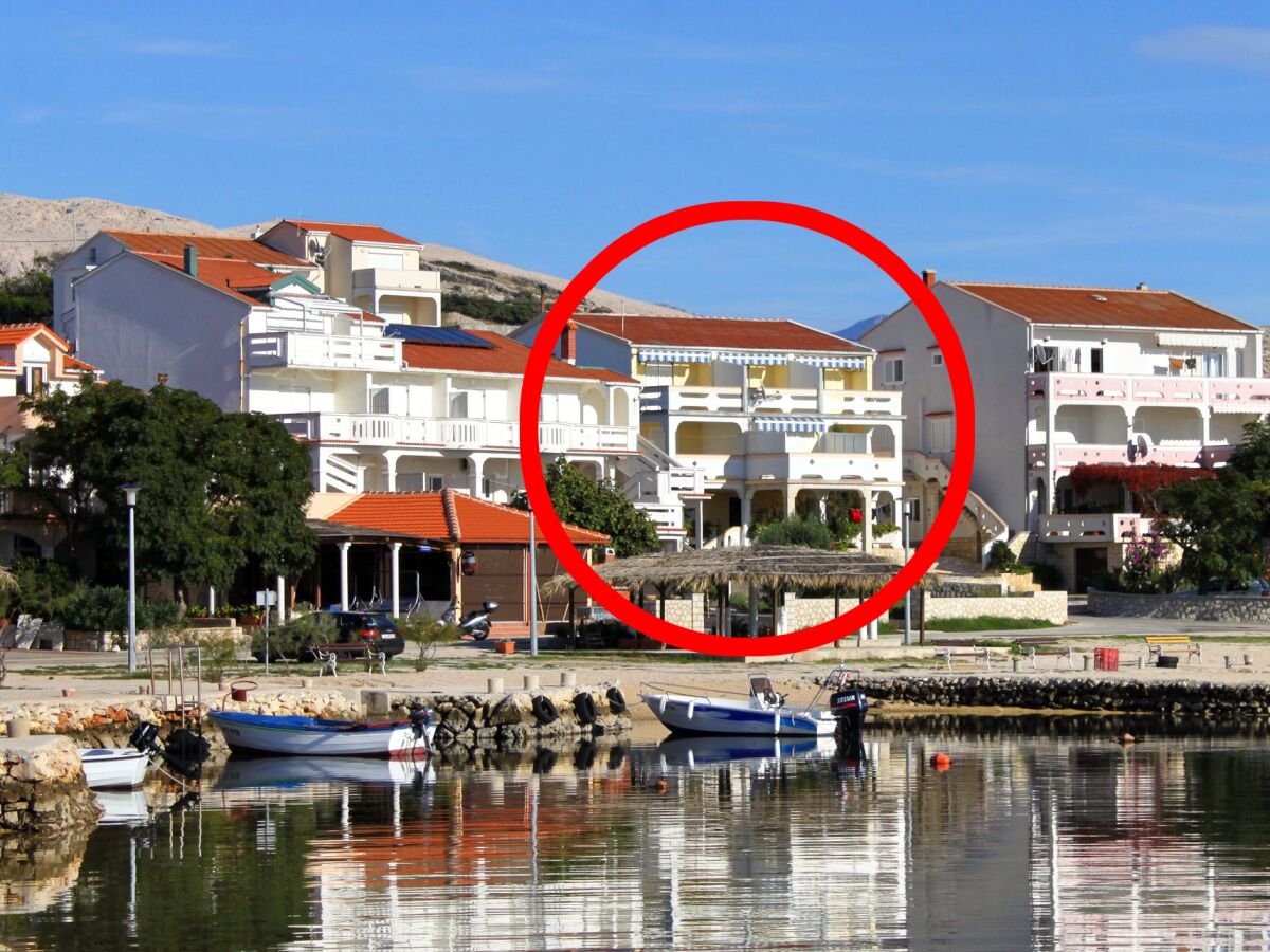 Apartment Studio flat near beach Kustići, Pag AS-4129-a