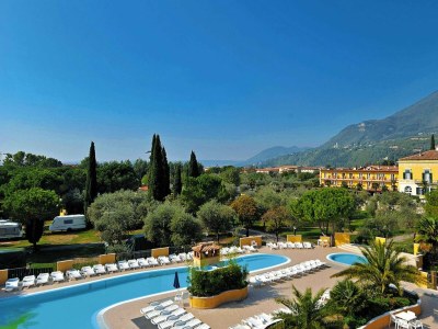 Holiday park Residence Antico Monastero in Toscolano in Lake Garda - Lombardy - Holiday park