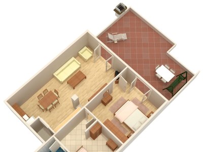 Apartment Two bedroom apartment with terrace and sea view Crikvenica A-5585-a - Outdoor photo 40