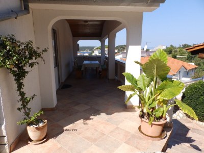 Apartment Two bedroom apartment with terrace and sea view Kampor, Rab A-12273-a in Rab - Apartment