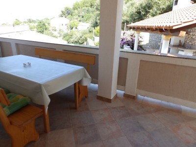 Apartment Two bedroom apartment with terrace and sea view Kampor, Rab A-12273-a - Outdoor photo 20