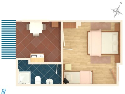 Apartment Studio flat with terrace and sea view Crikvenica AS-5585-c - Outdoor photo 39