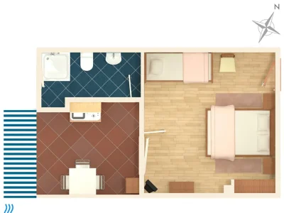 Apartment Studio flat with terrace and sea view Crikvenica AS-5585-d - Outdoor photo 37