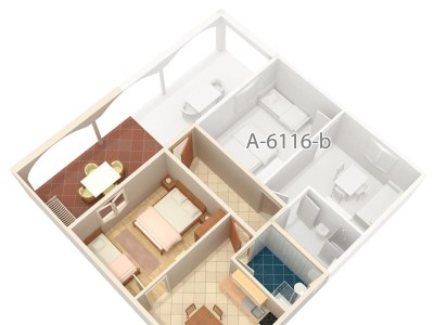 Apartment One bedroom apartment with terrace Marina, Trogir A-6116-a - Outdoor photo 28