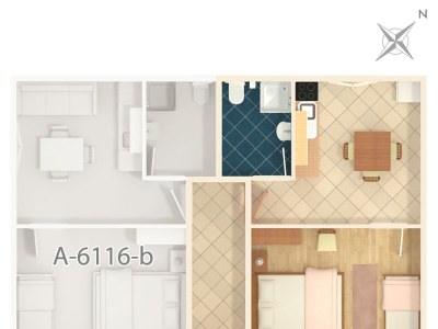 Apartment One bedroom apartment with terrace Marina, Trogir A-6116-a - Outdoor photo 29