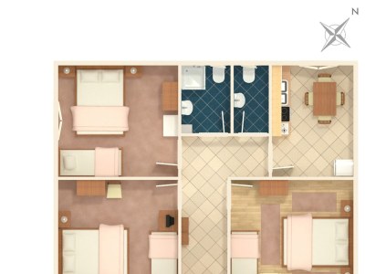 Apartment Three bedroom apartment with terrace and sea view Marina, Trogir A-6116-c - Outdoor photo 33