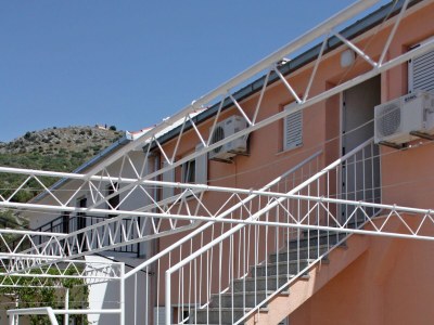 Apartment One bedroom apartment with balcony and sea view Marina, Trogir A-6116-e - Outdoor photo 10