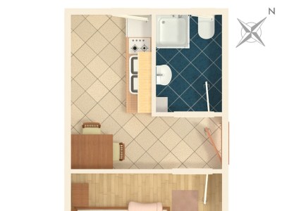 Apartment One bedroom apartment with balcony and sea view Marina, Trogir A-6116-e - Outdoor photo 31