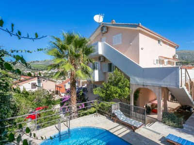 Apartment One bedroom apartment with balcony and sea view Seget Vranjica, Trogir A-14409-b - Outdoor photo 7